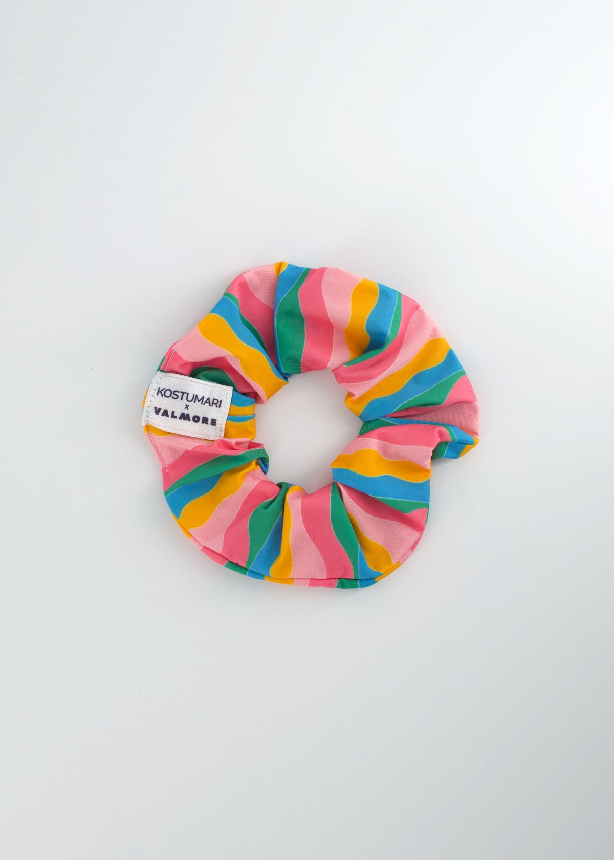 Favignana Handmade Scrunchie · Clear Waves · Made in Italy