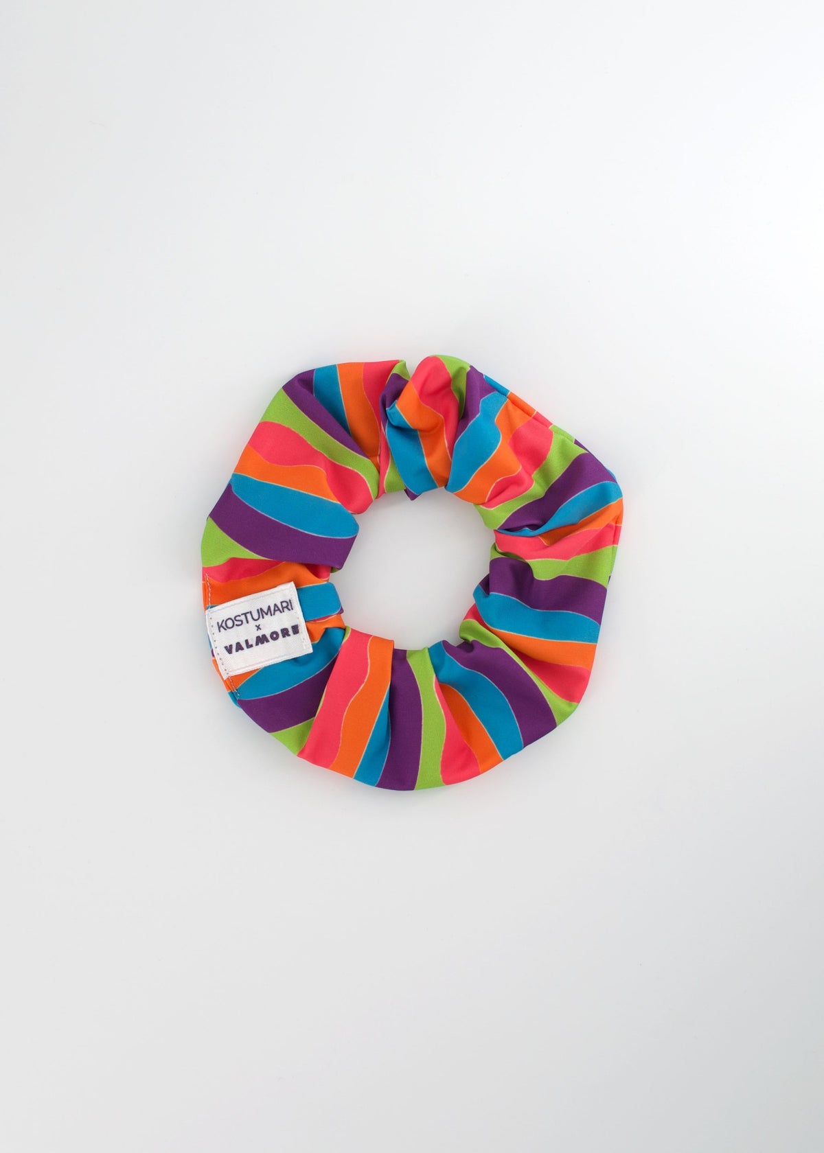 Favignana Handmade Scrunchie · Dark Waves · Made in Italy