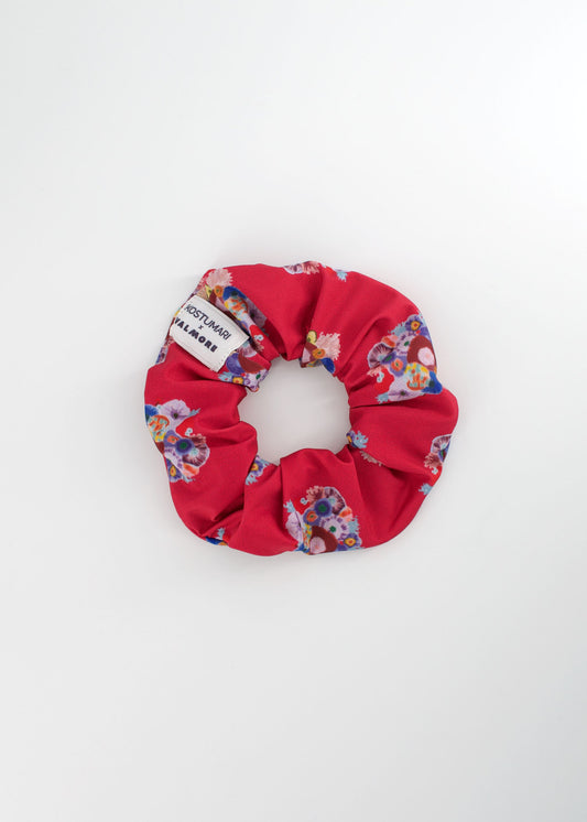 Favignana Handmade Scrunchie · Coral · Made in Italy