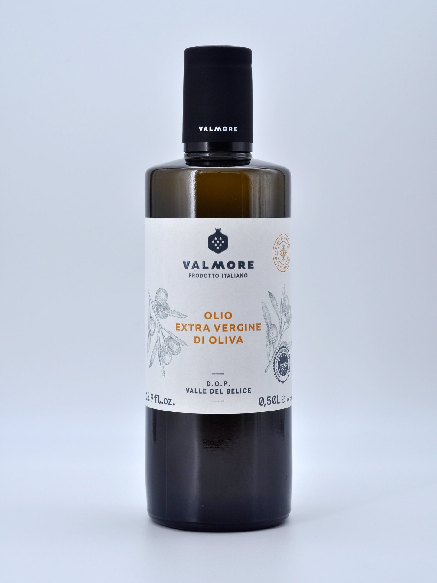 Valle del Belice DOP/POD Extra Virgin Olive Oil from Sicily, 500ml