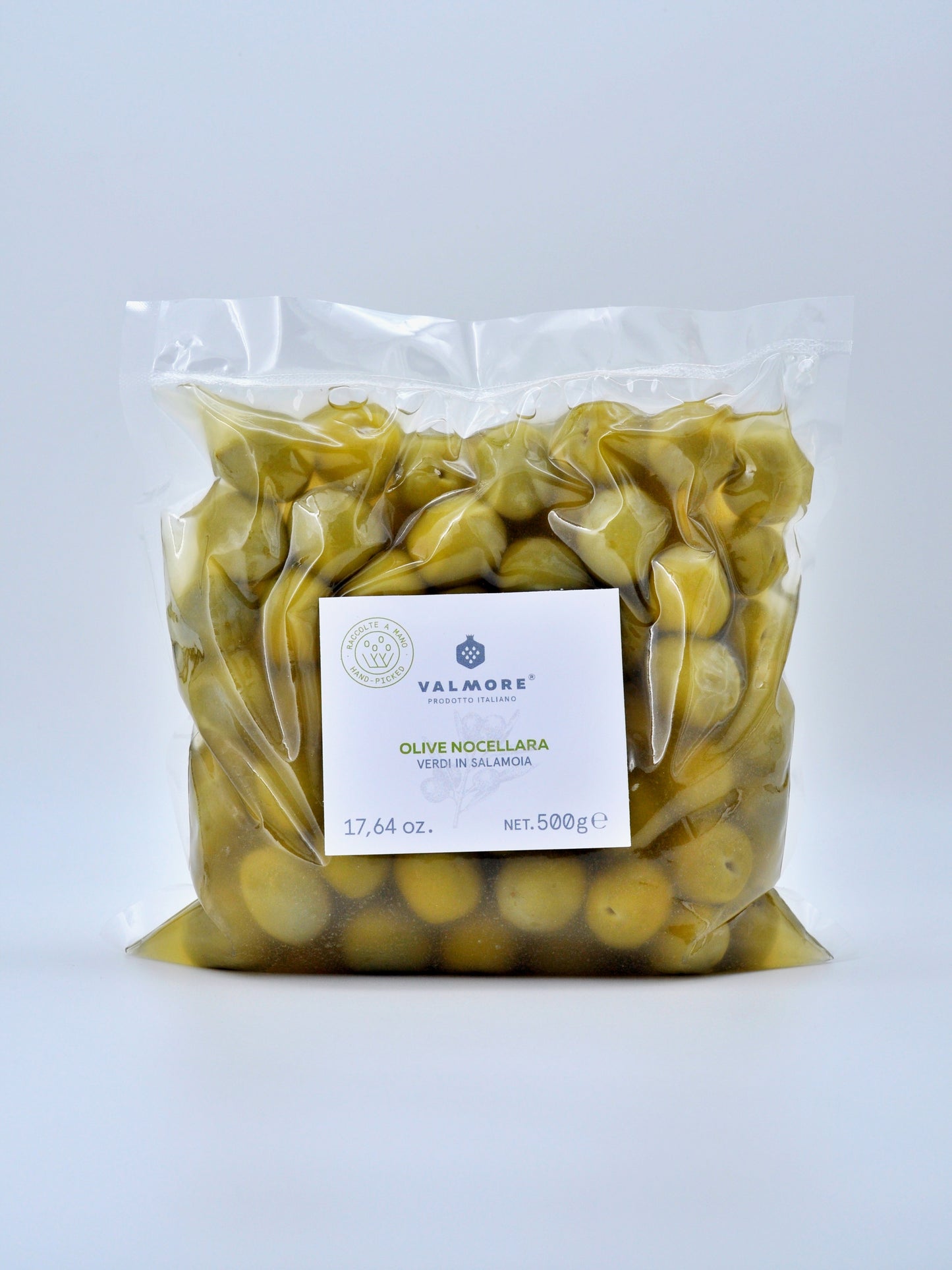 Green Olives Nocellara del Belice in Brine, 500g