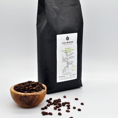 Wood-Roasted Coffee Beans / Italiana 604 / 60% Arabica Blend