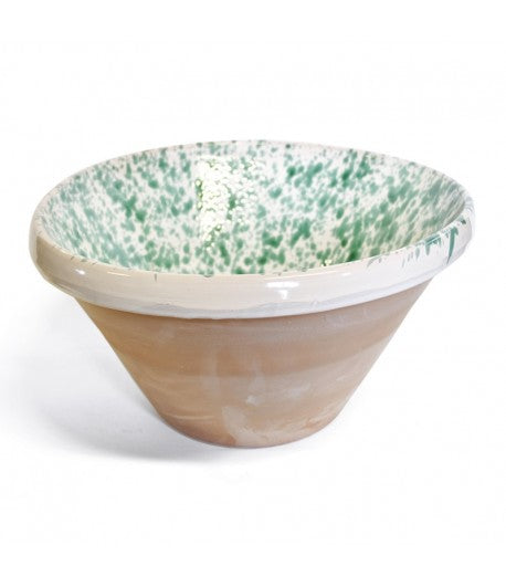 Lemmi, Traditional Sicilian Serving Bowl, Green