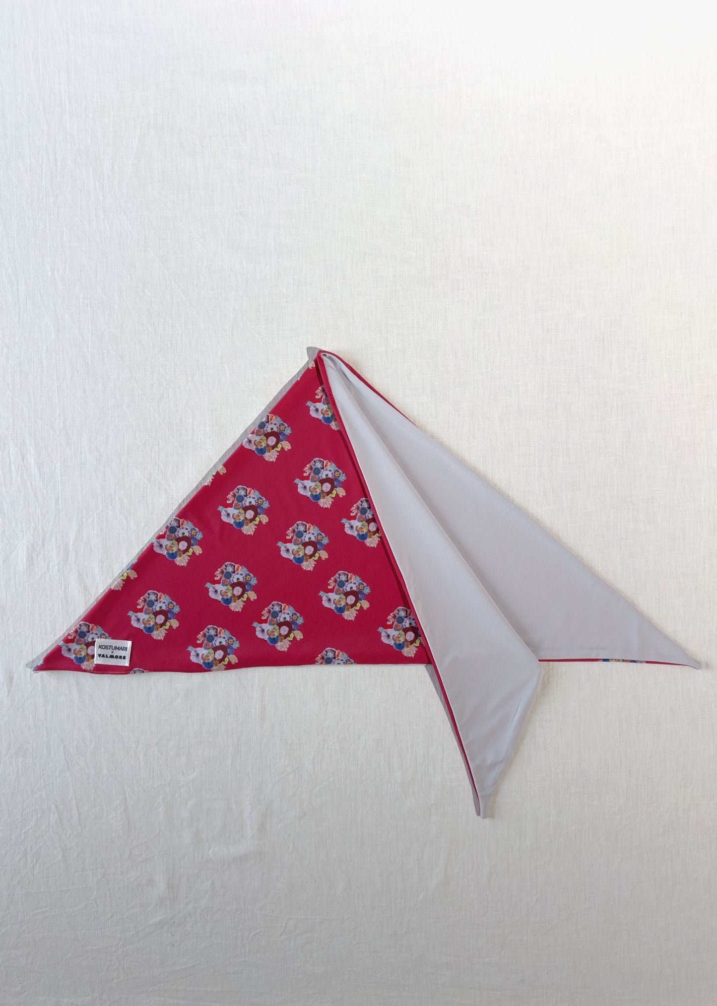 Pantelleria Convertible Bandana, Corallo - Made in Italy