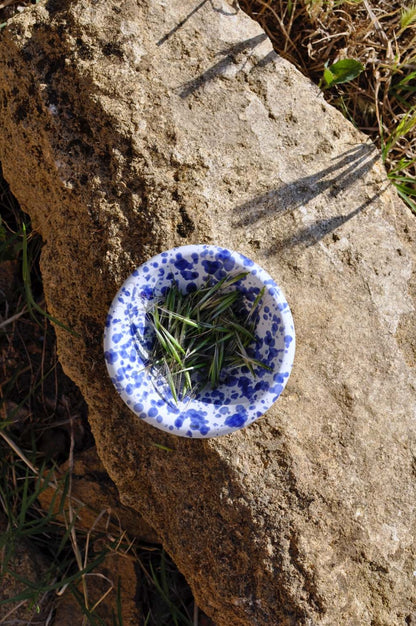 Lemmi, Traditional Sicilian Serving Bowl, Green or Blue