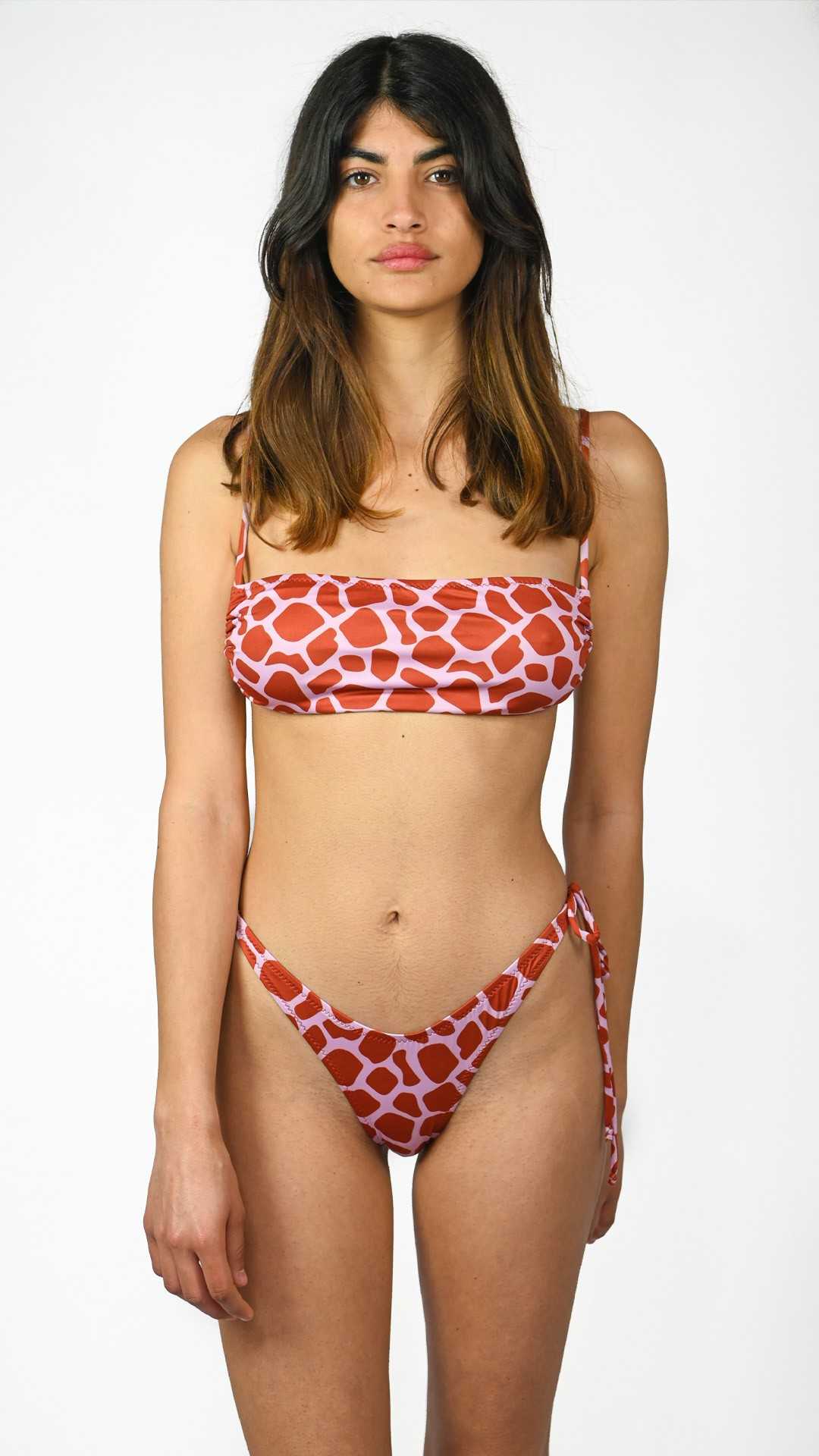 Women's Bikini Swimsuit Giraffe - Aurora by Kostumari - Made in Italy